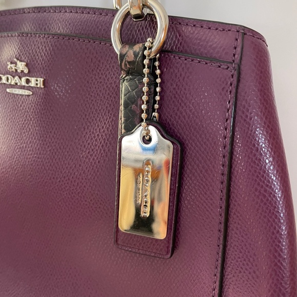 Coach Minetta Leather Crossbody In Exotic Trim Handbag - Picture 3 of 11